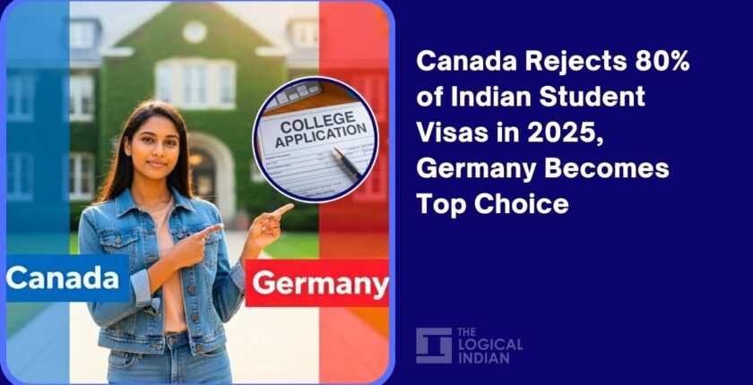 Canada Rejects 80% of Indian Student Visas in 2025, Germany Becomes Top Choice