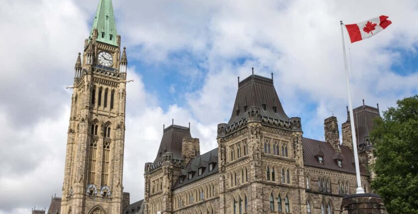Canadian Parliament building, Ottawa.